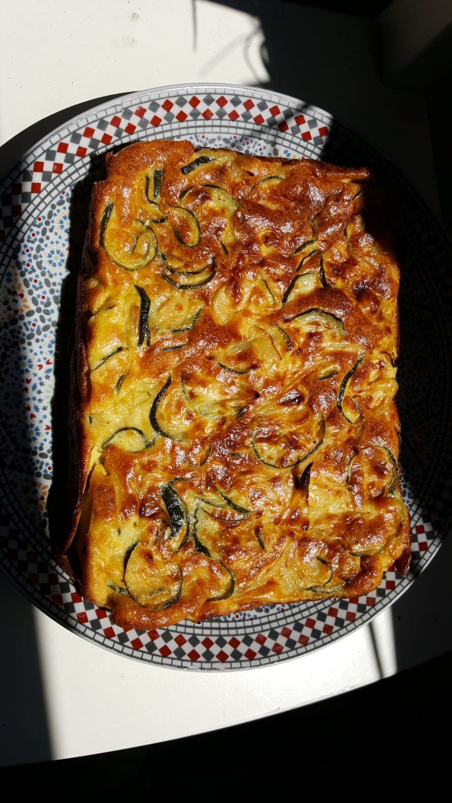 Scarpaccia de courgettes