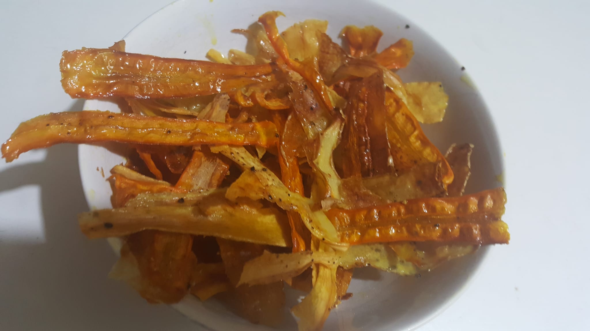 Chips de carottes et de panais