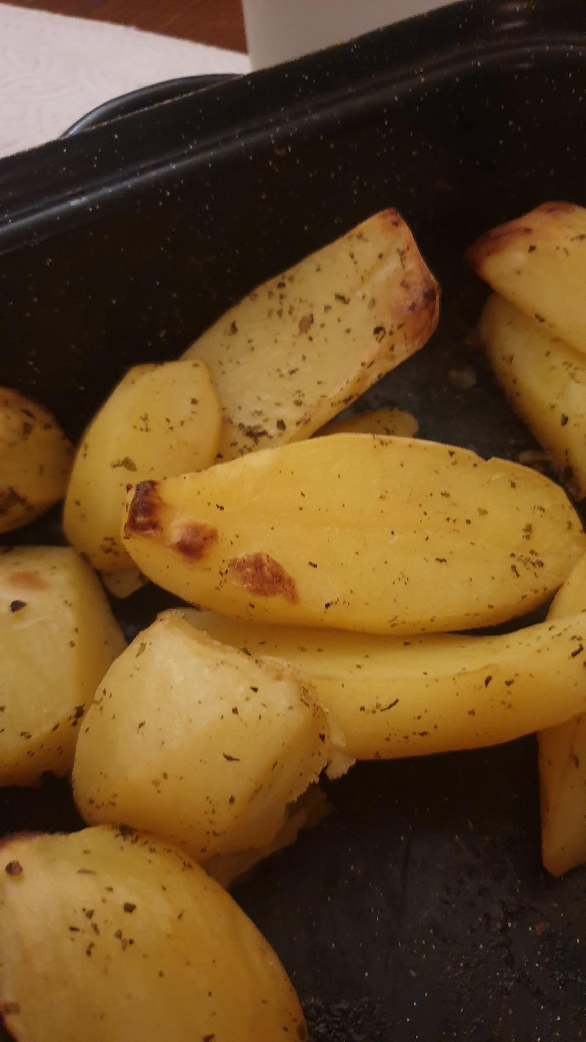 Pommes de terre au four à la grecque