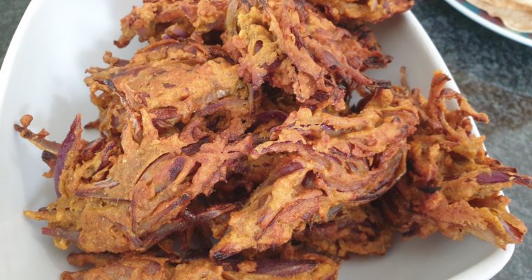 Bhaji aux oignons