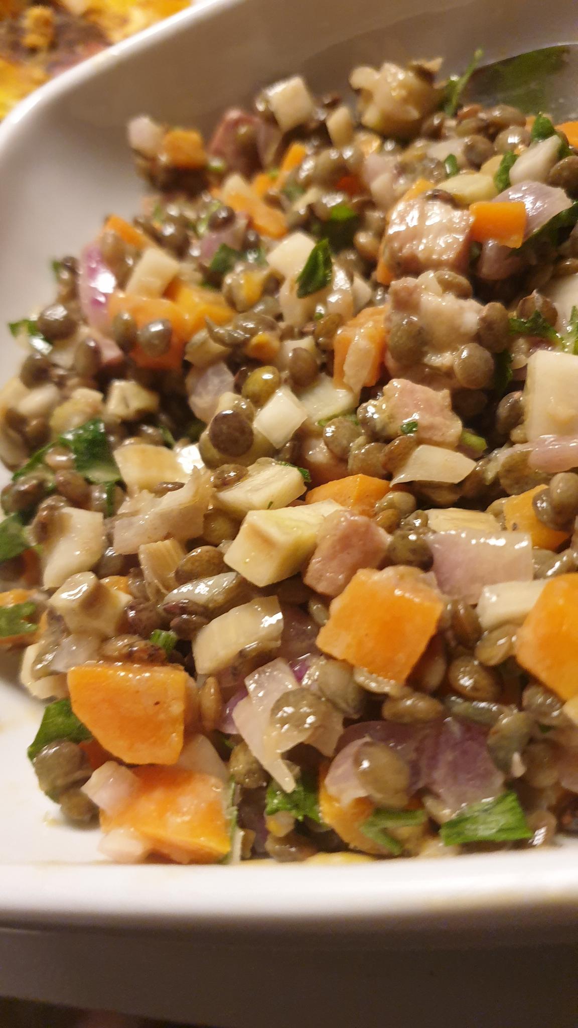 Salade de lentilles vertes du Puy