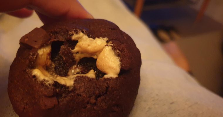 Cookies au chocolat et marsmallows