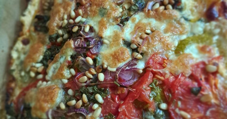 Tarte rustique aux tomates