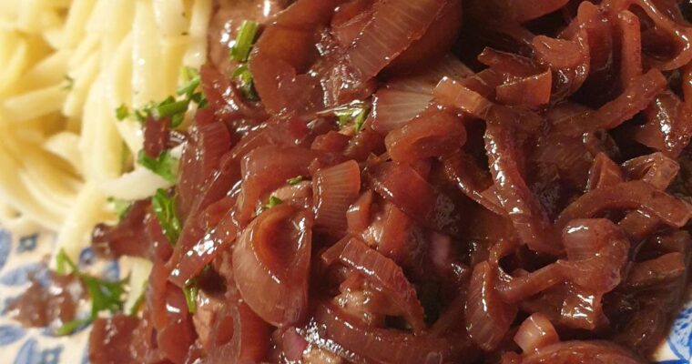 sauce à l’échalote